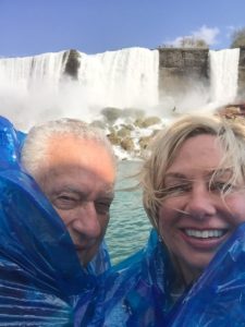 Drenched on "Maid of the Mist" at Niagara Falls!